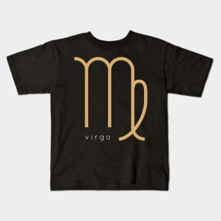 Zodiac Sign Virgo Kids T-Shirt